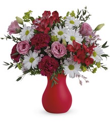 TEV61-3A Kissed With Crimson Bouquet 